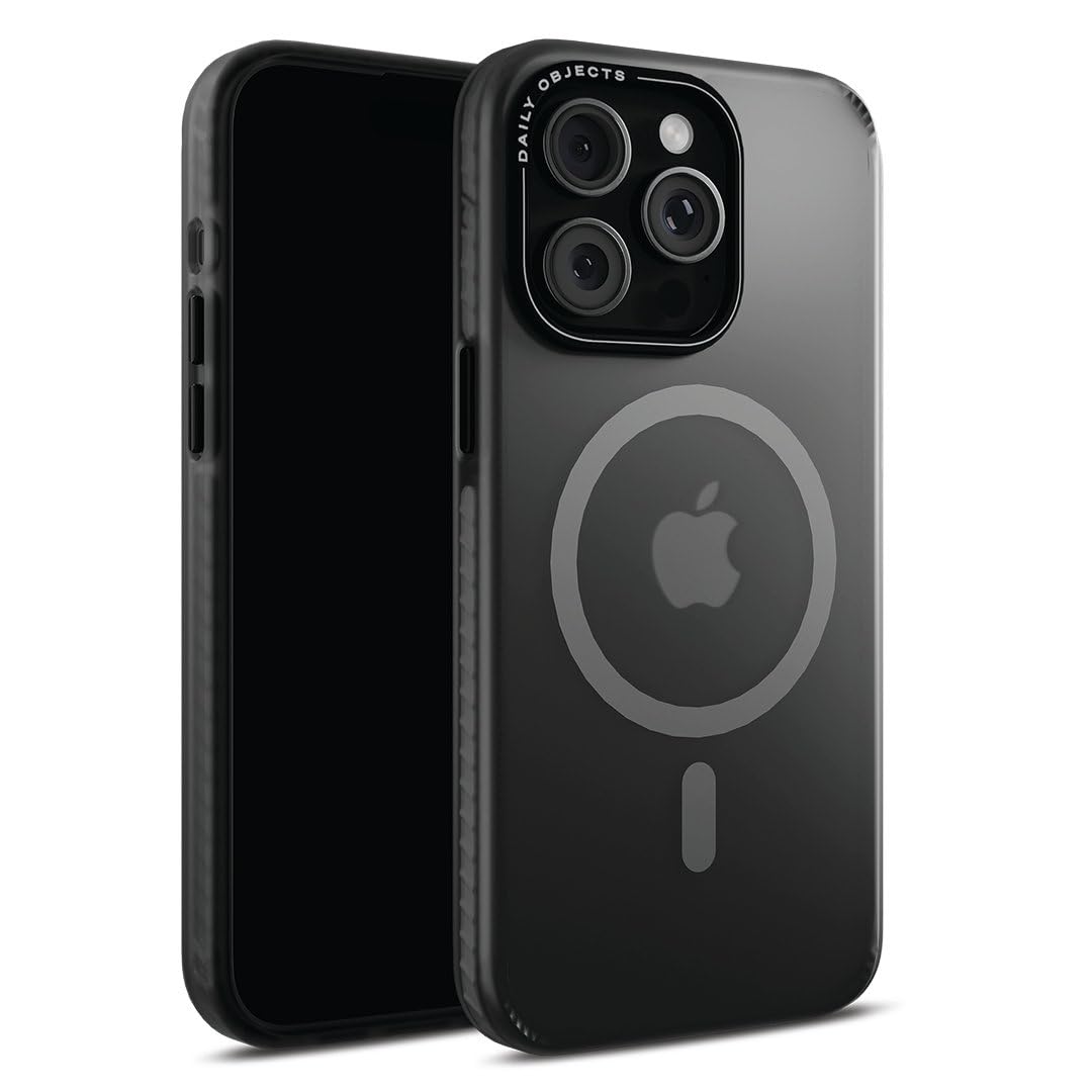 DailyObjects Black Nimbus Slim Shockproof MagSafe Case