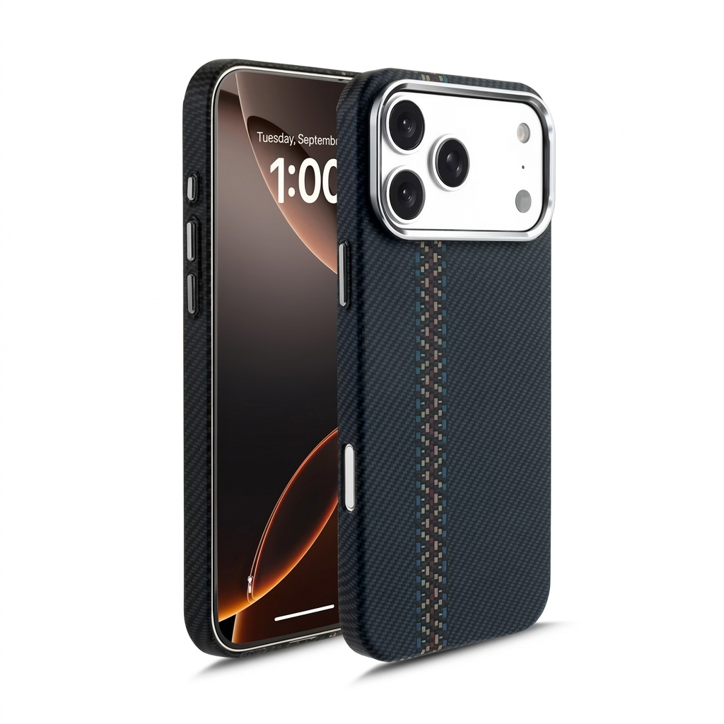 Carbon Fiber Striped Case 