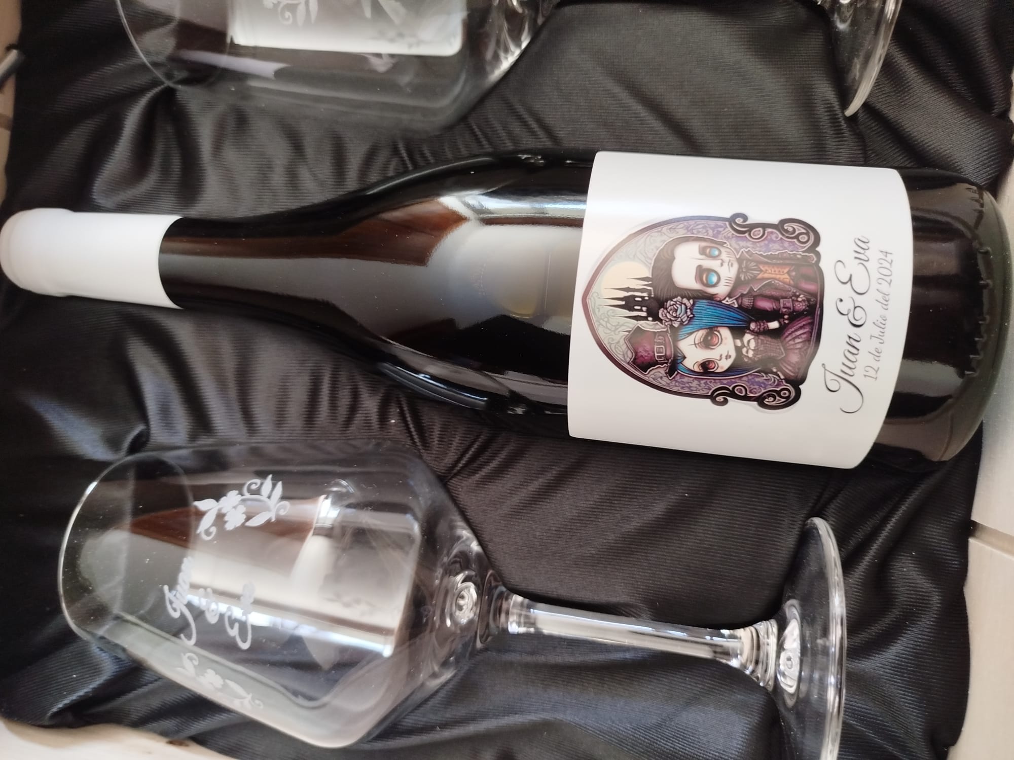 Set de vino personalizado