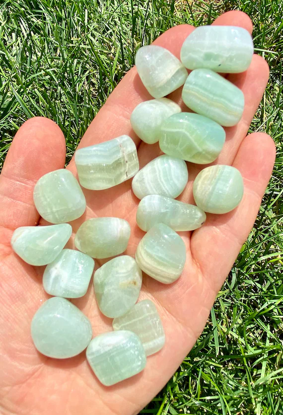 Piedras calcita Verde