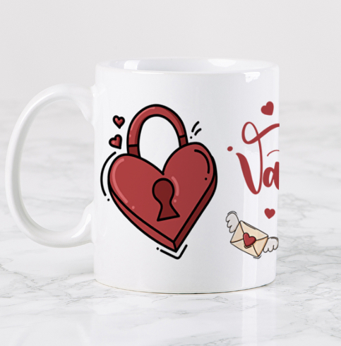 Taza de San Valentín