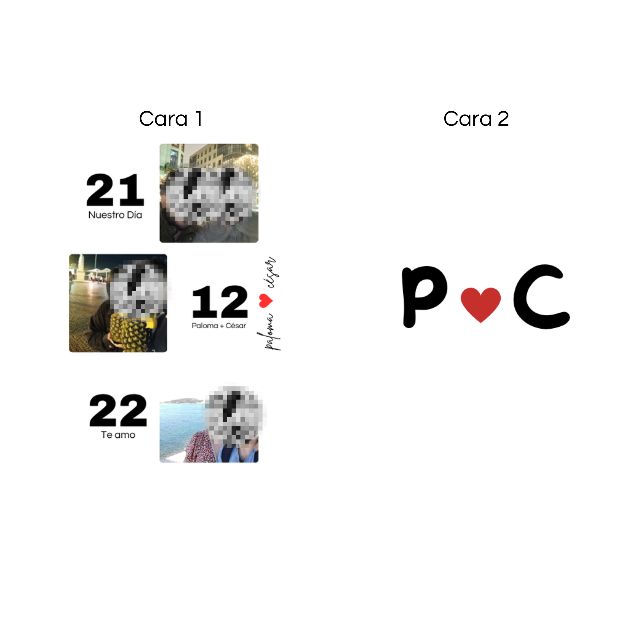 Llavero personalizado acrílico