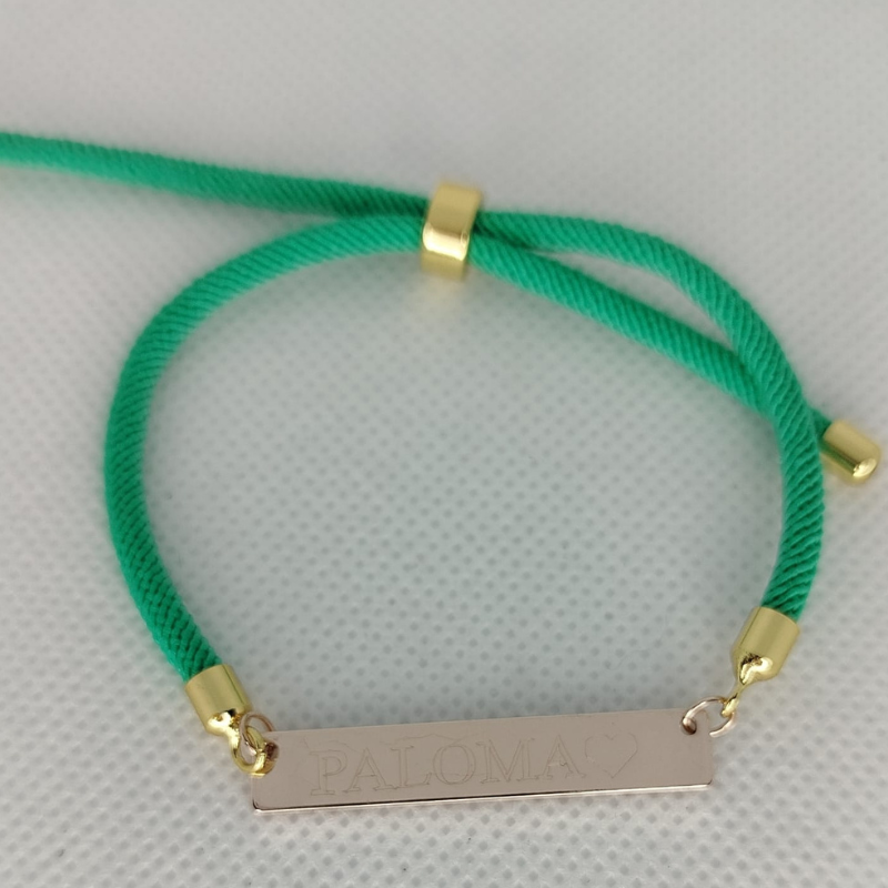 Pulsera Grabada