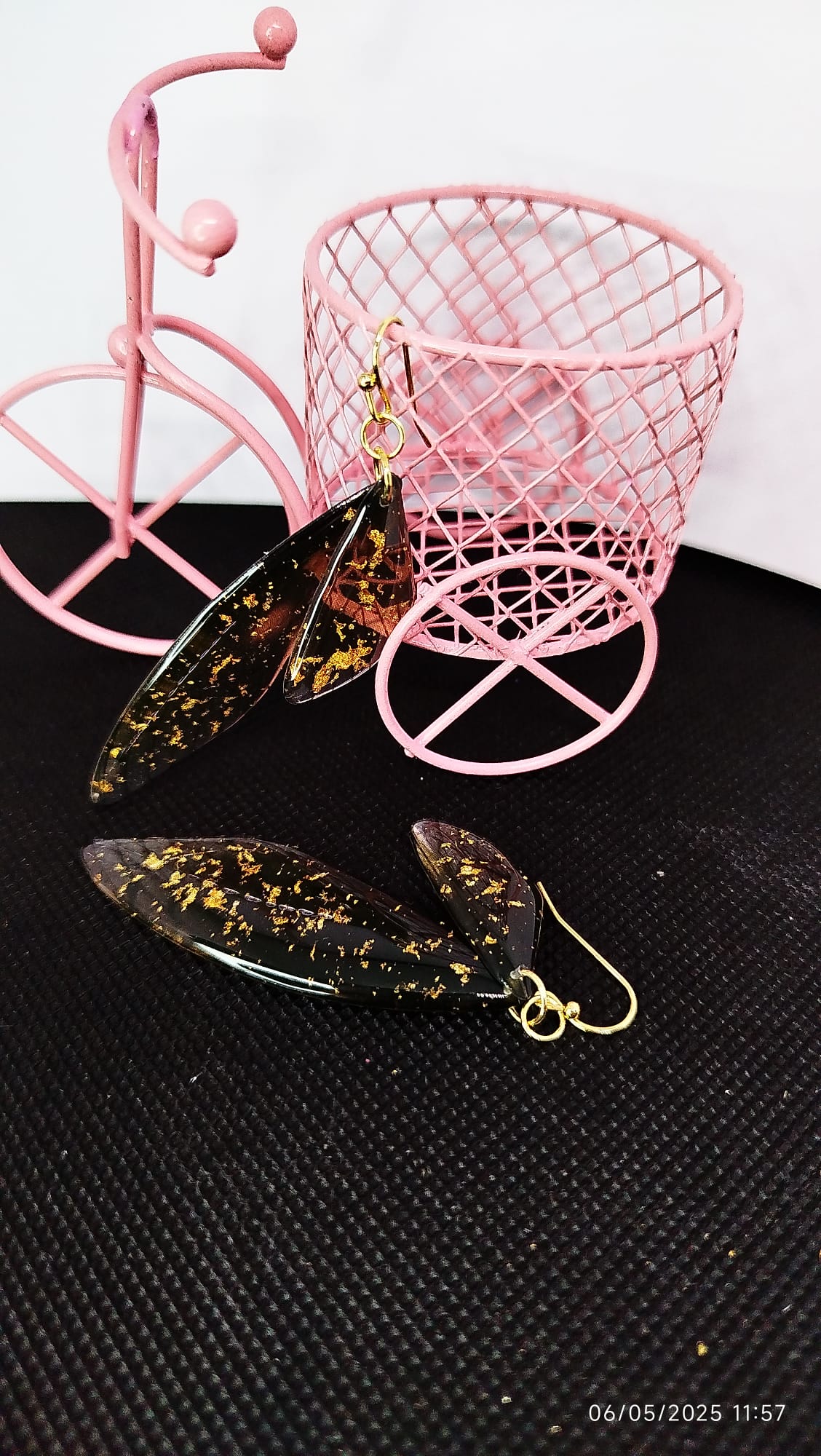 Pendientes hada Marrón