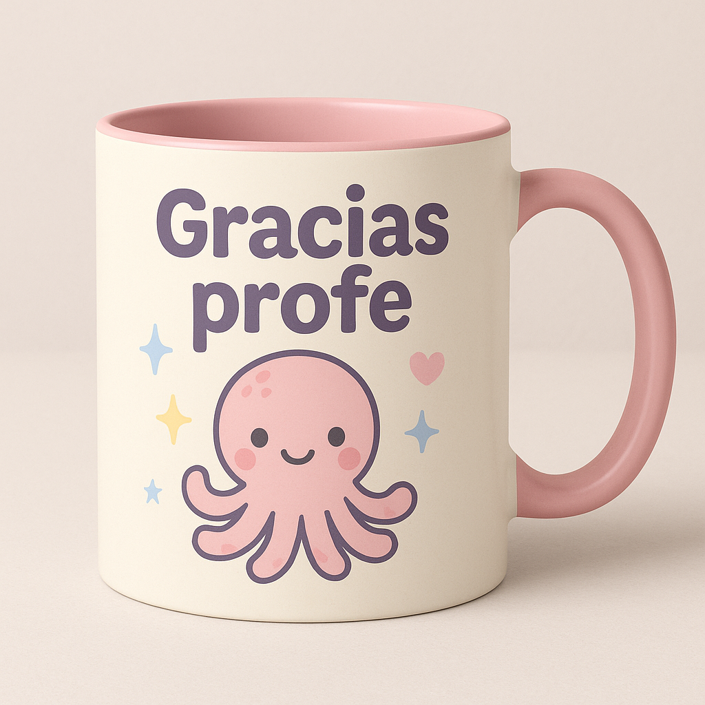 Taza de agradecimiento para profesores