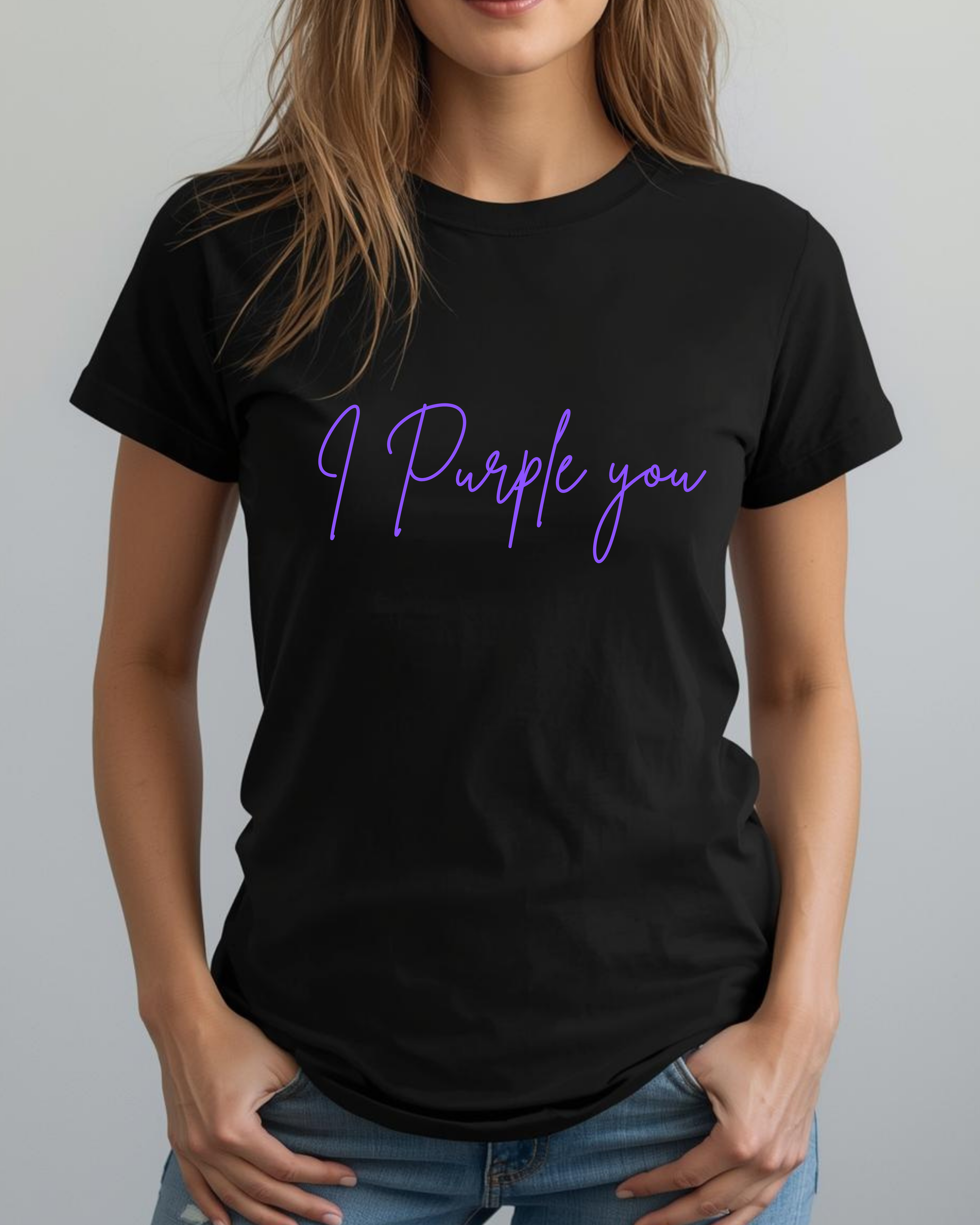 Camiseta 'I Purple you'