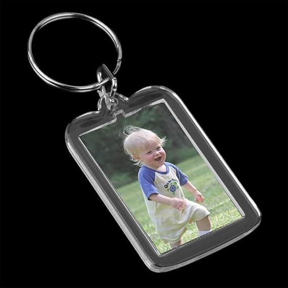 Llavero acrílico personalizado con foto libre
