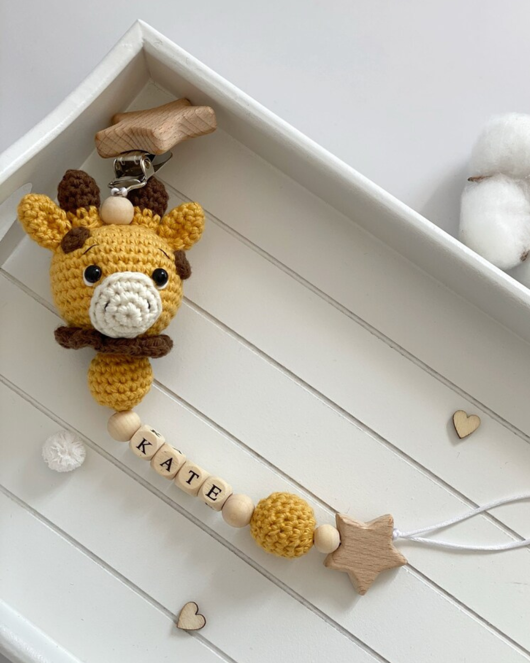 Chupetero de crochet