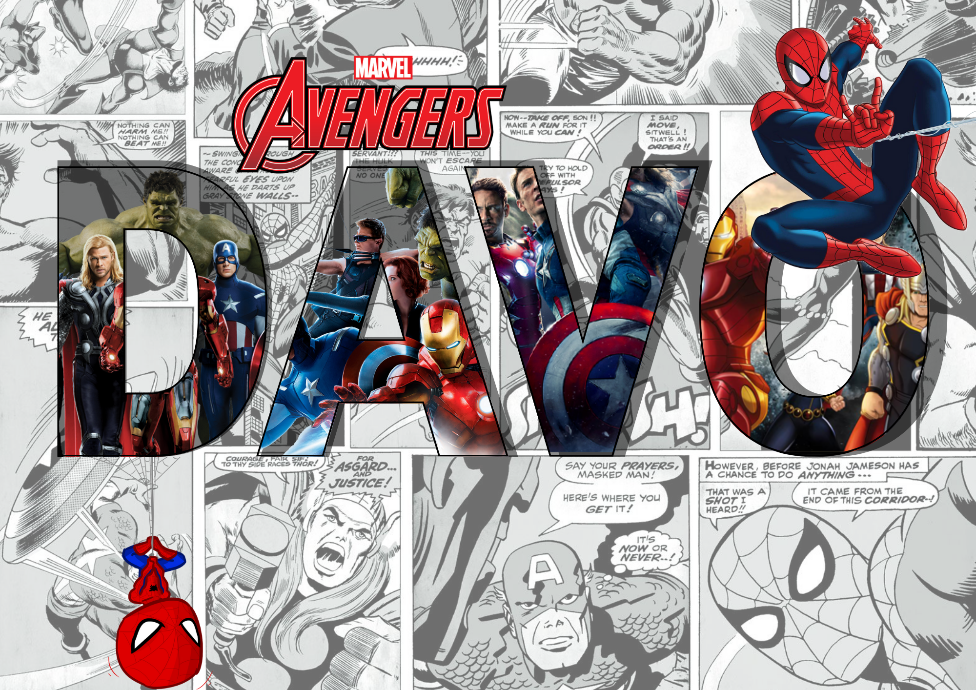 Lámina Marvel