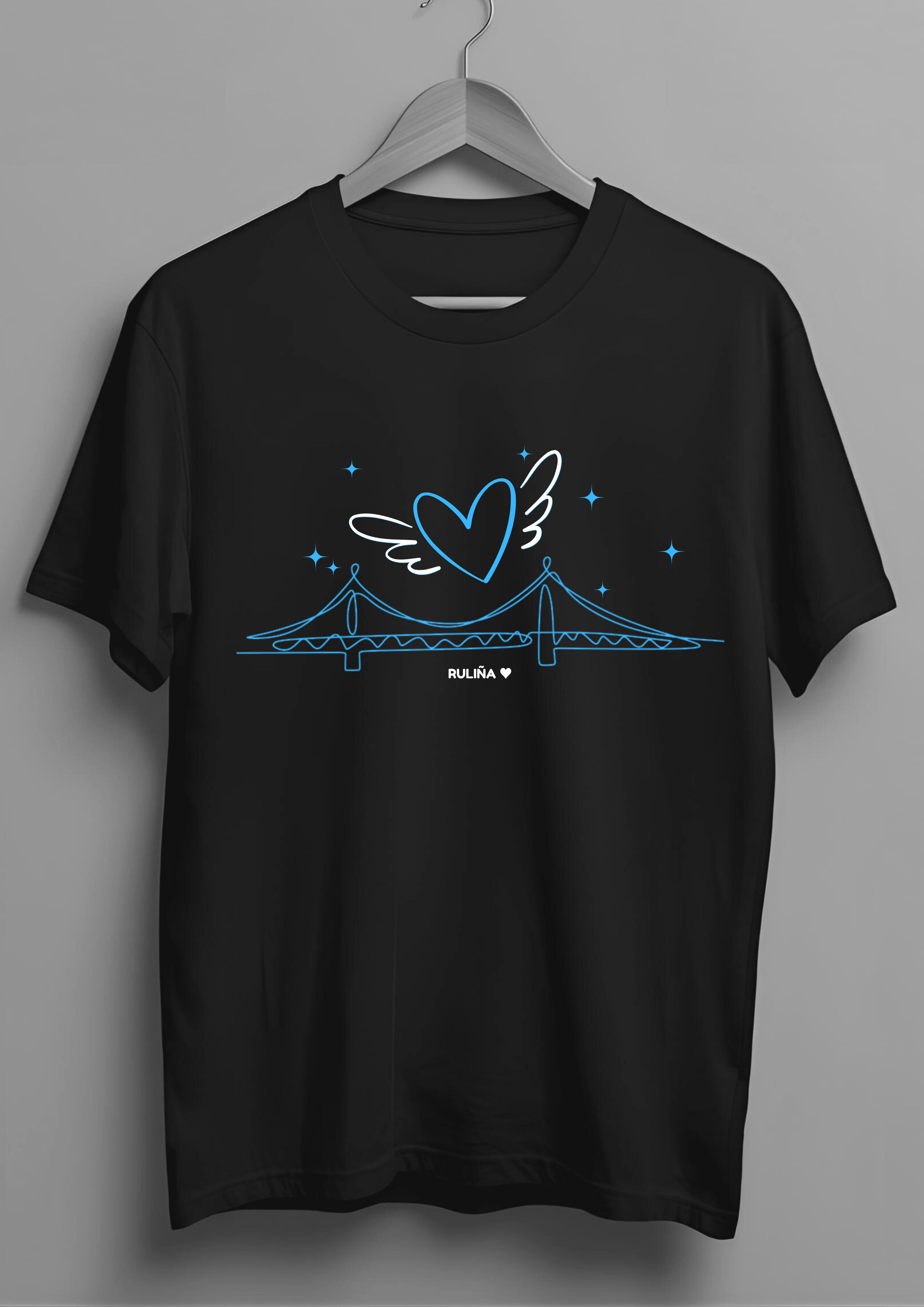 Camiseta Puente con Corazón