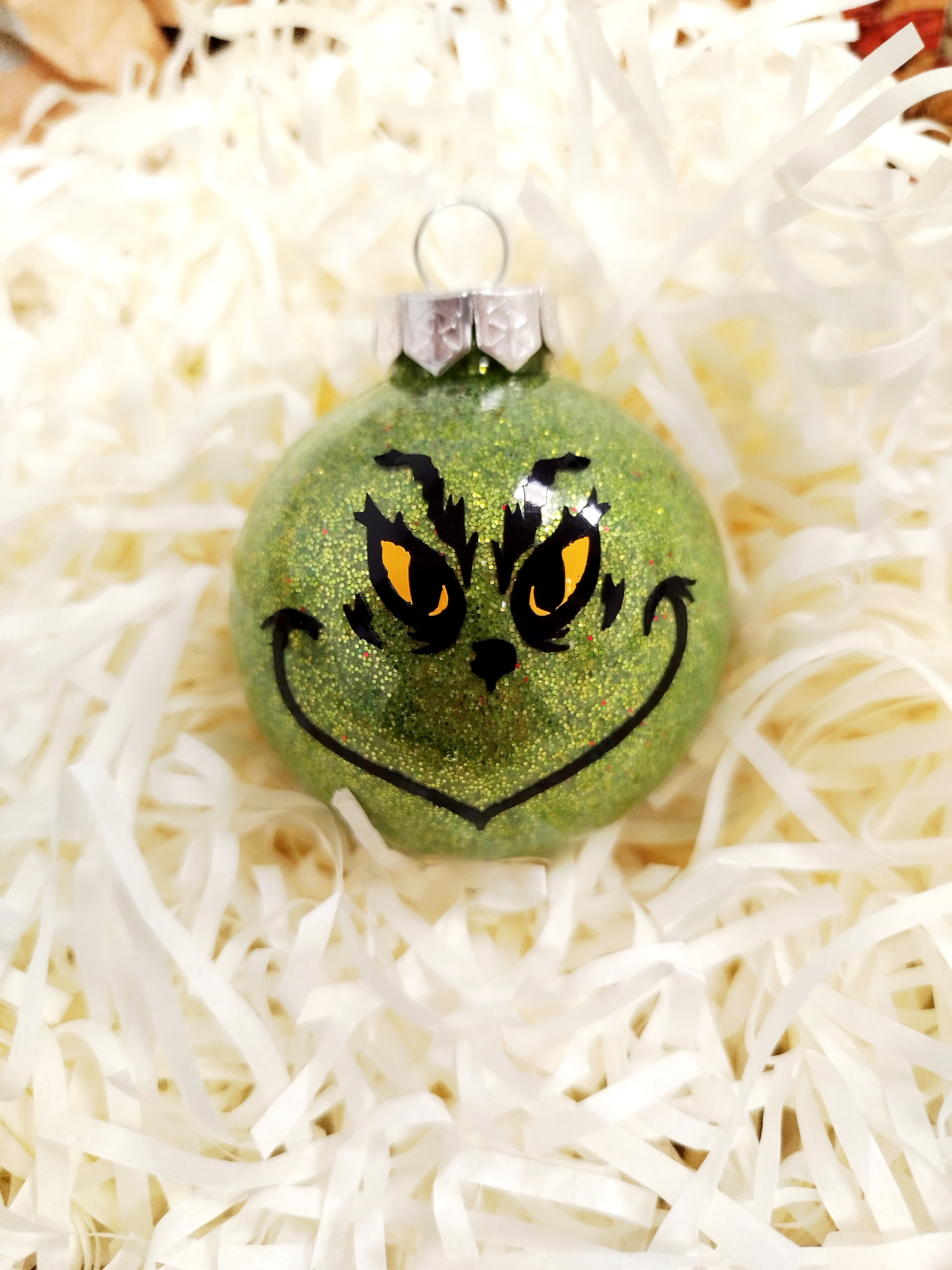 Bola Navidad personalizada Grinch