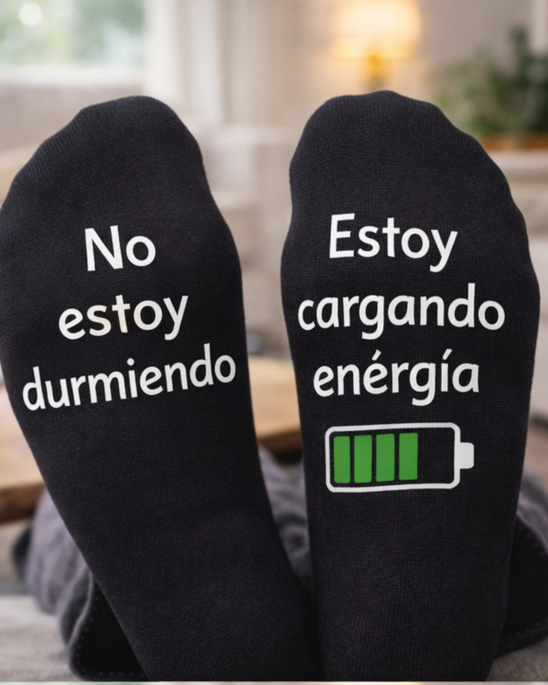 Calcetines divertidos recargables