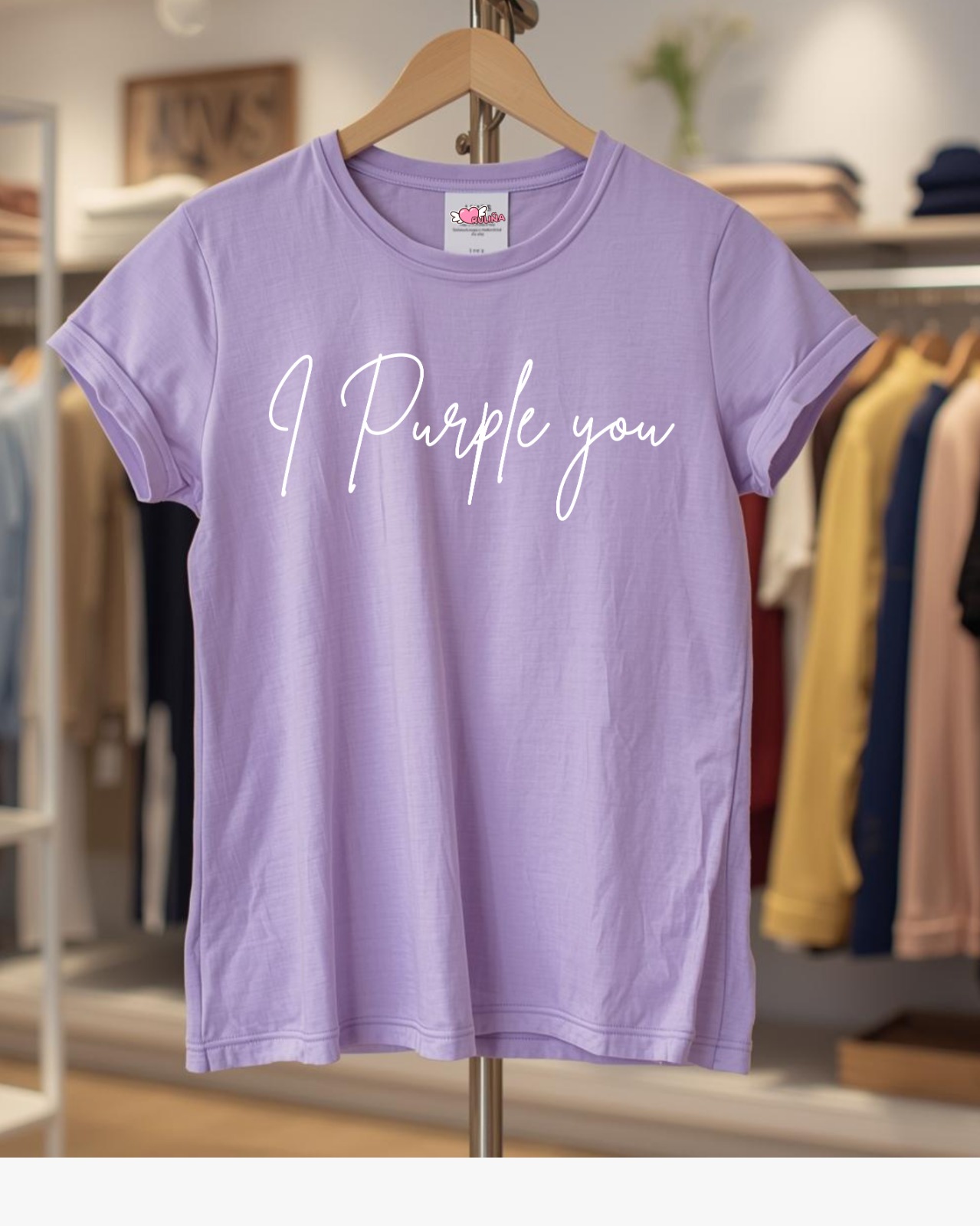 Camiseta 'I Purple you'