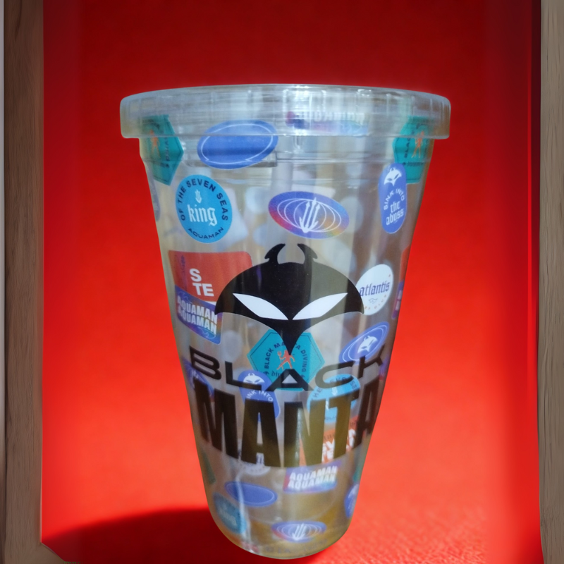Vaso Acrílico “Black Manta” 🔴