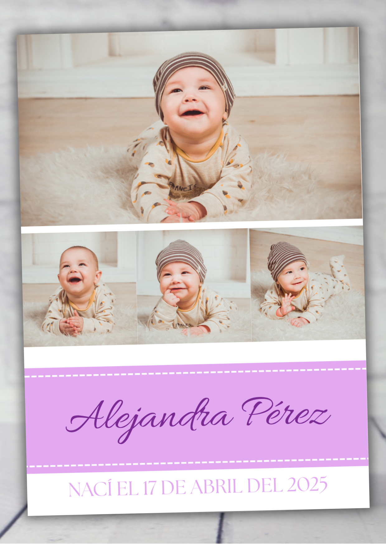 Tarjeta de Felicitación Personalizada 💌✨