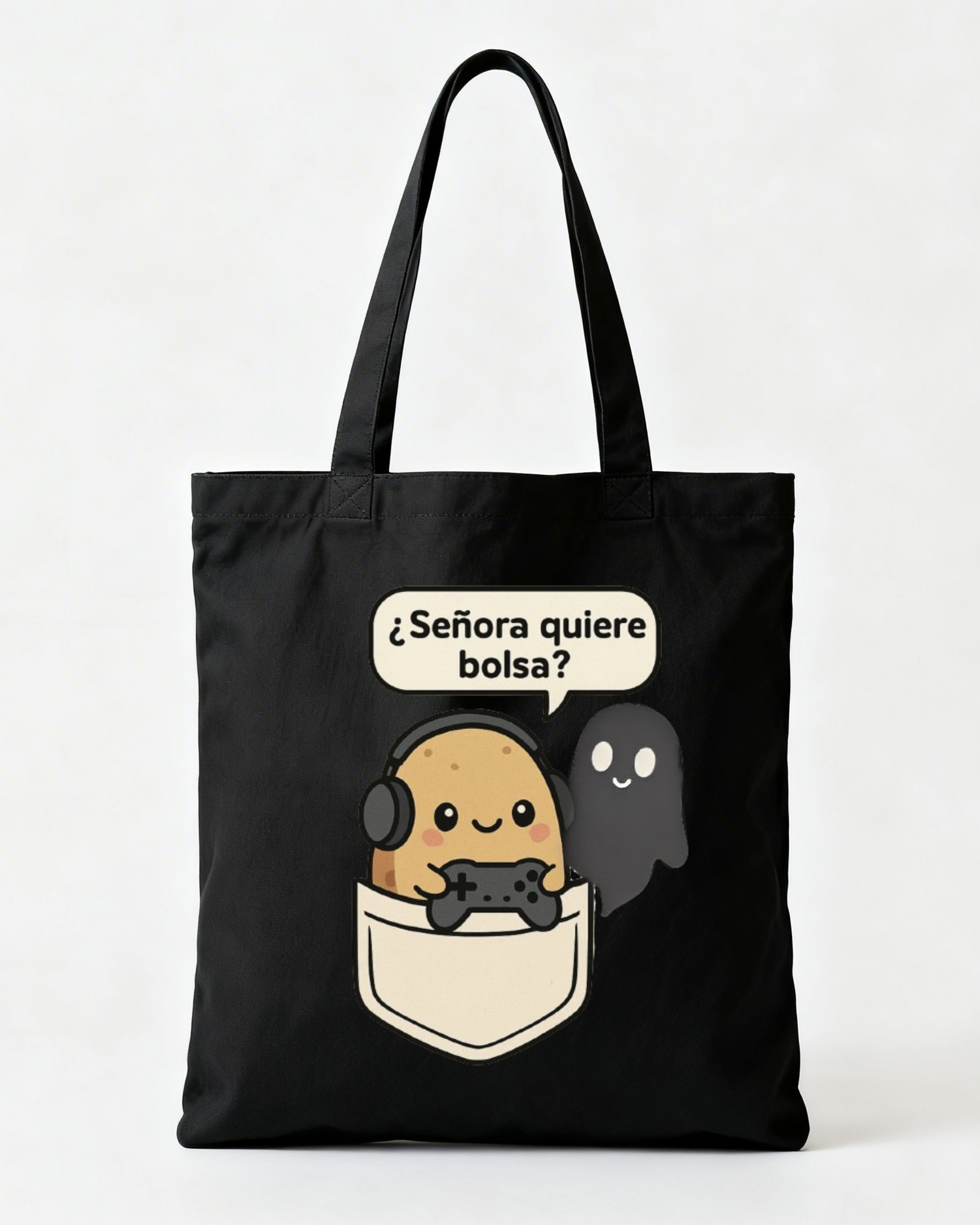 Tote Bag patatil ¿Señora quiere bolsa?