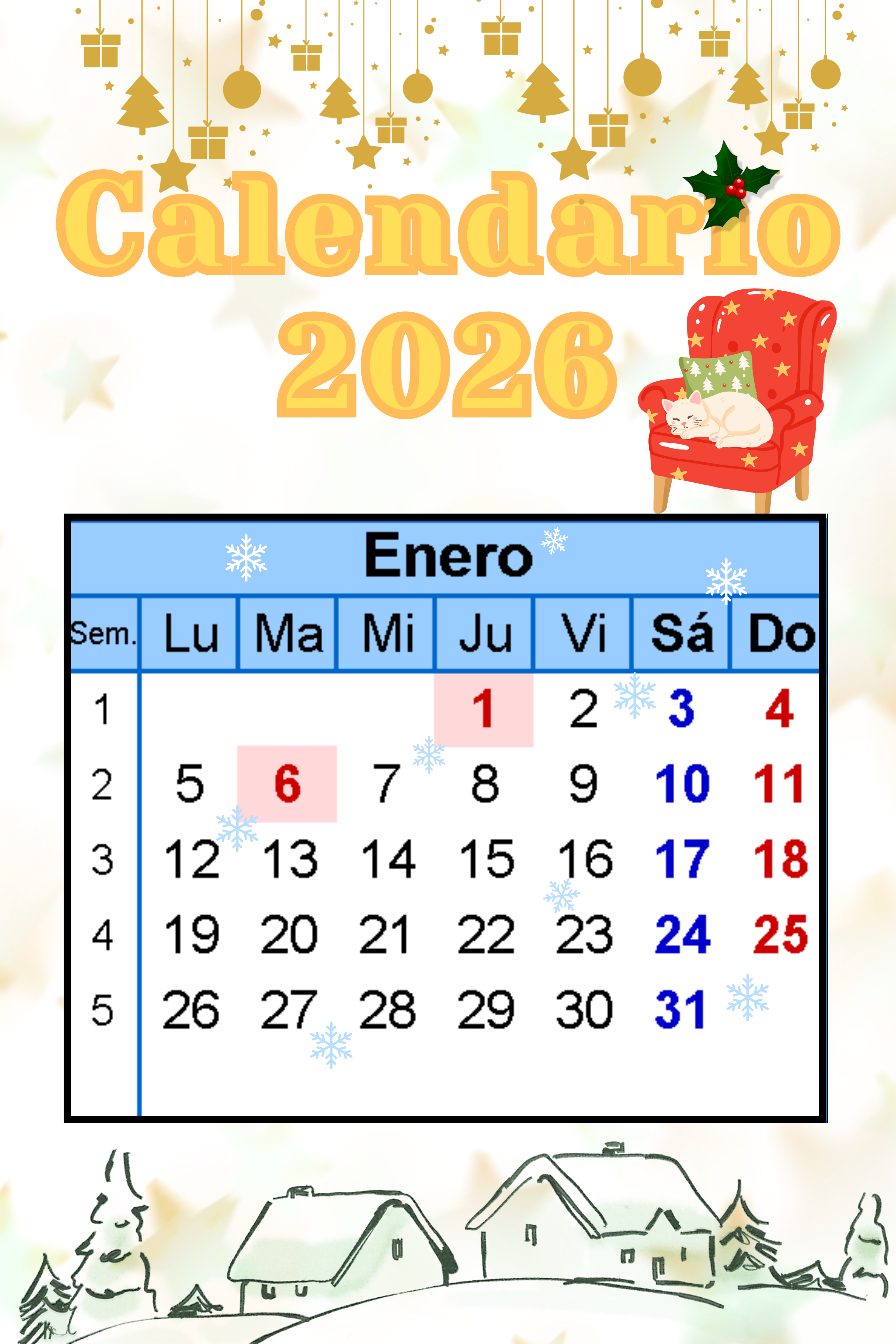 Calendario 2026
