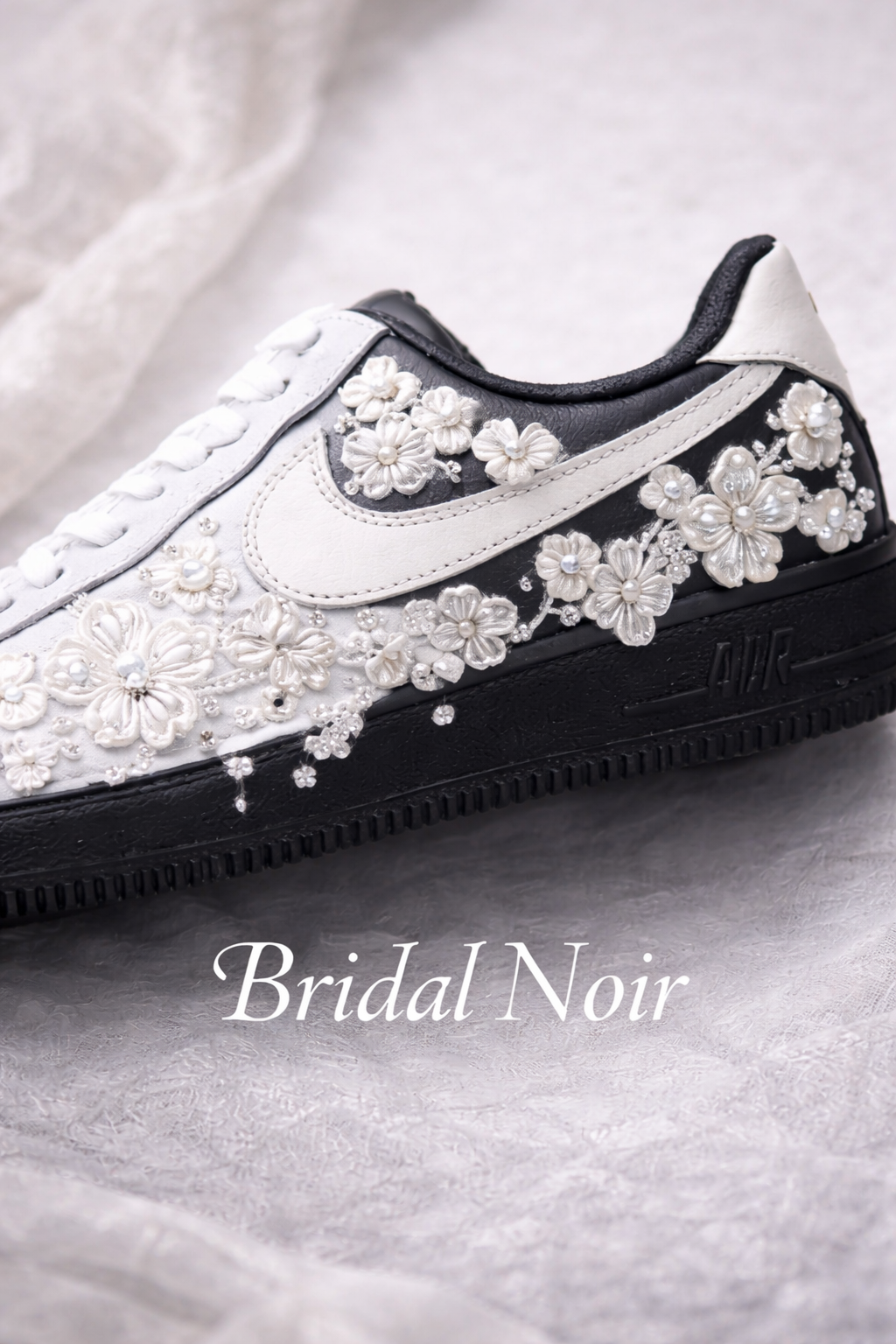 Zapatilla Bridal Noir