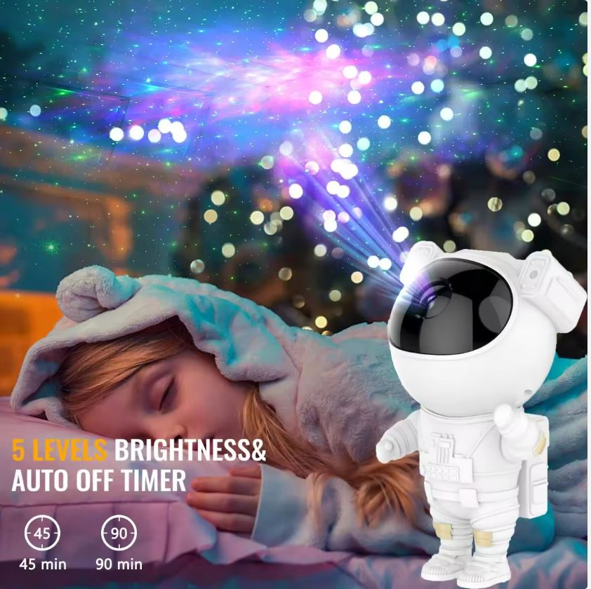 Starry Night Light Astronaut Projector