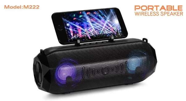 Wireless Bluetooth Speaker with Phone Holder