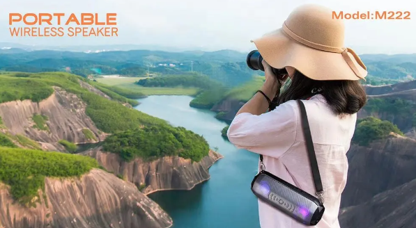 Wireless Bluetooth Speaker with Phone Holder