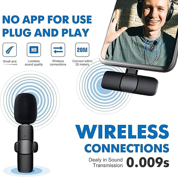 Wireless Lavalier Microphone