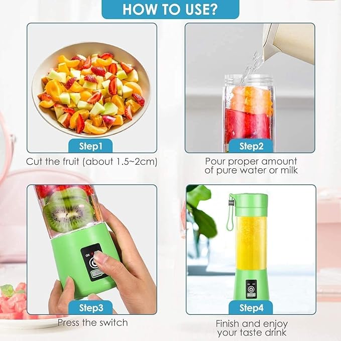 Portable Blender Bottle