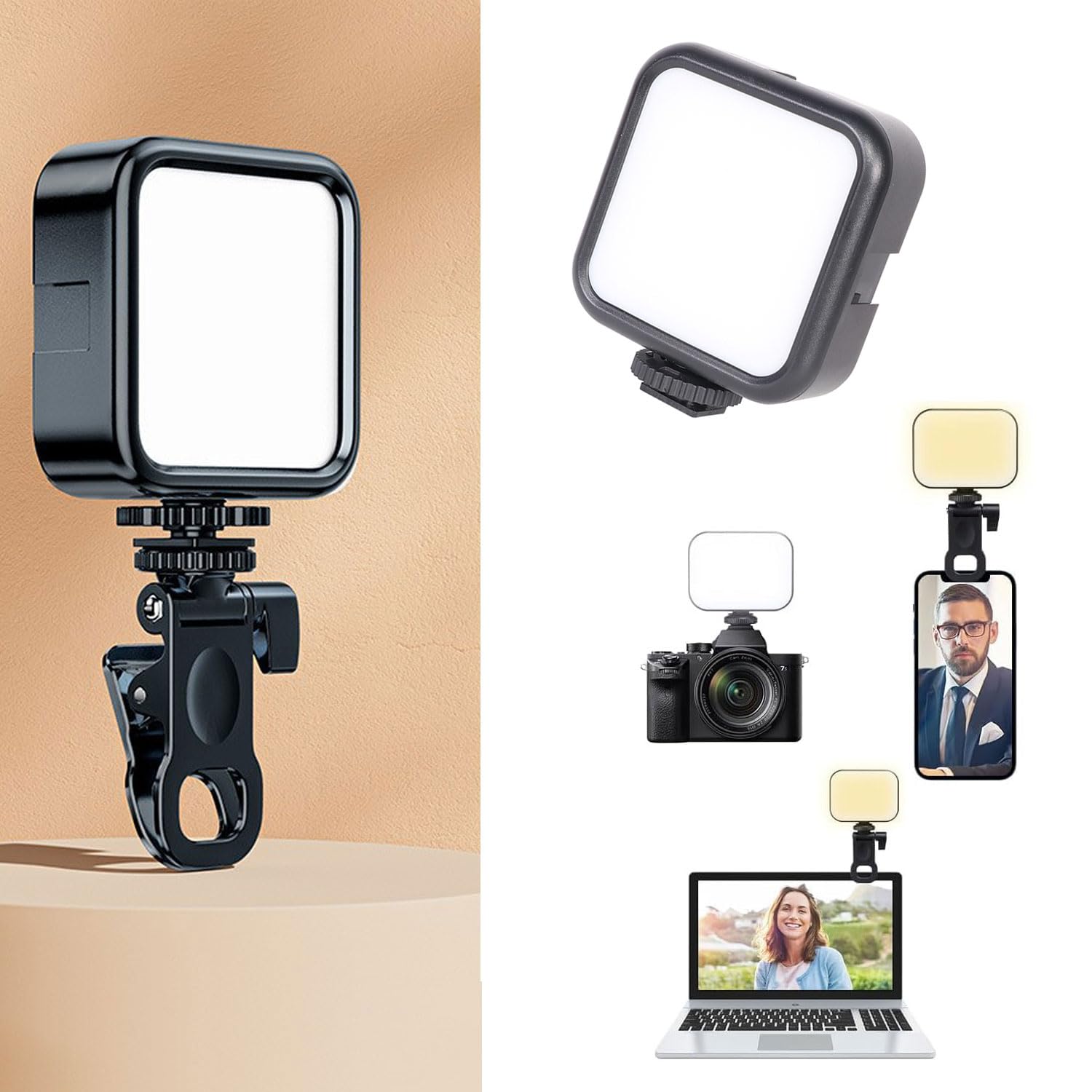 RGB Rechargeable Selfie Light