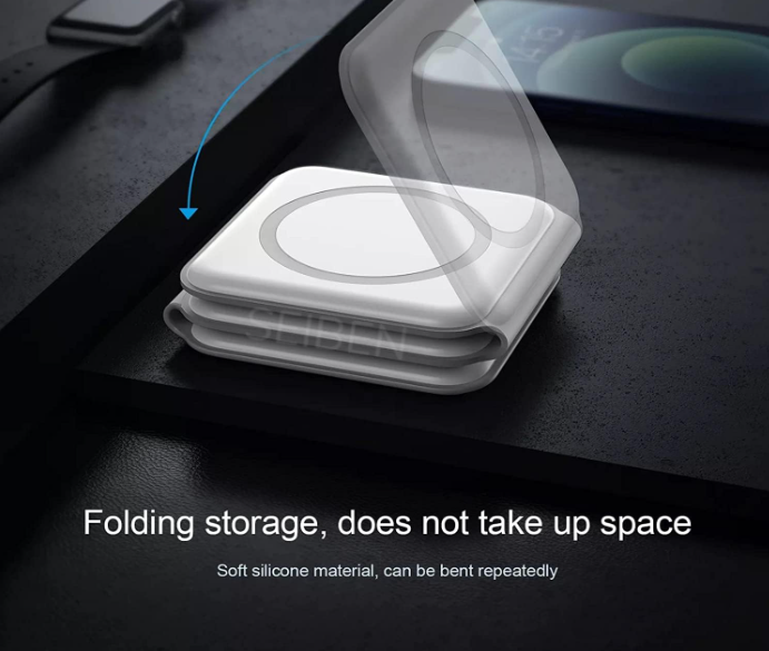 3 in 1 Magnetic Foldable Wireless Charger