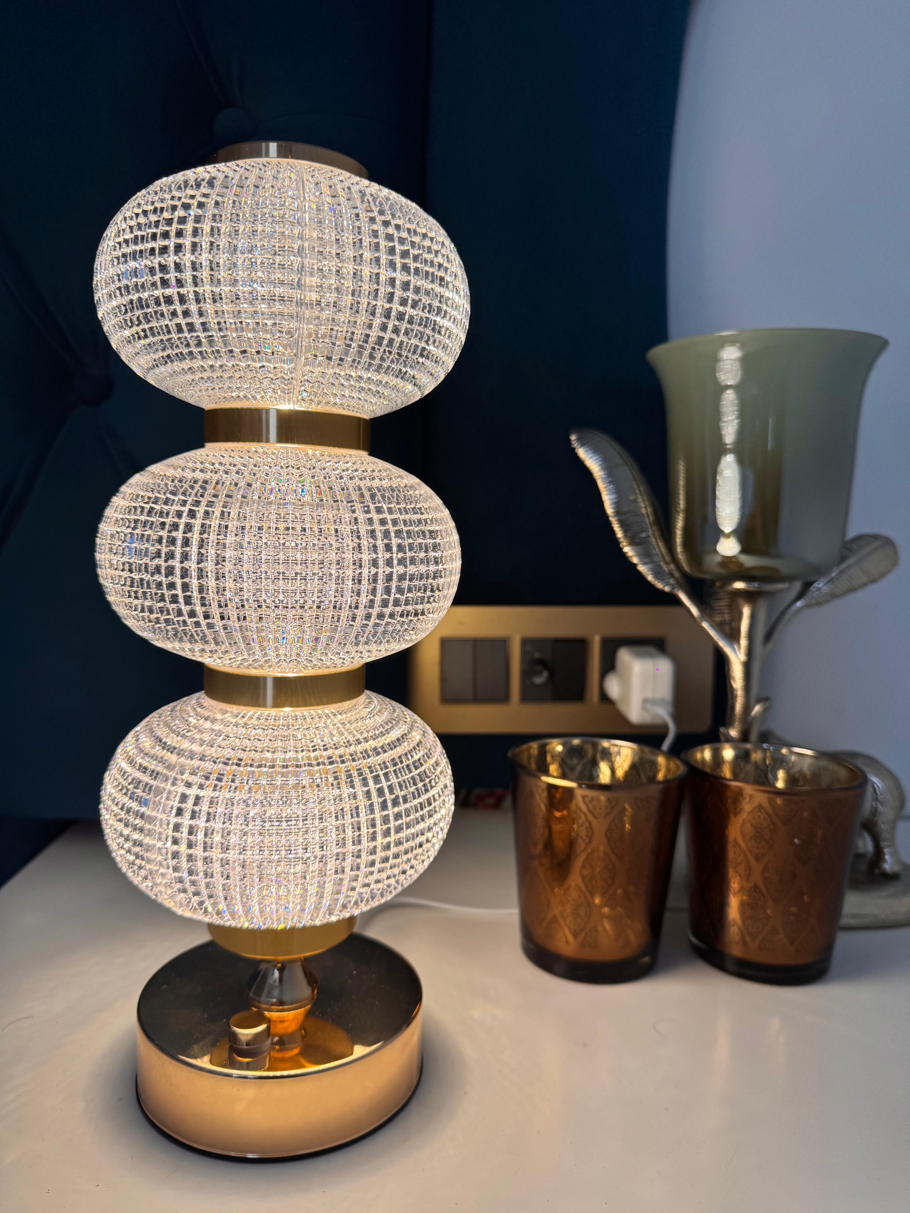 TrioLume Crystal Lamp