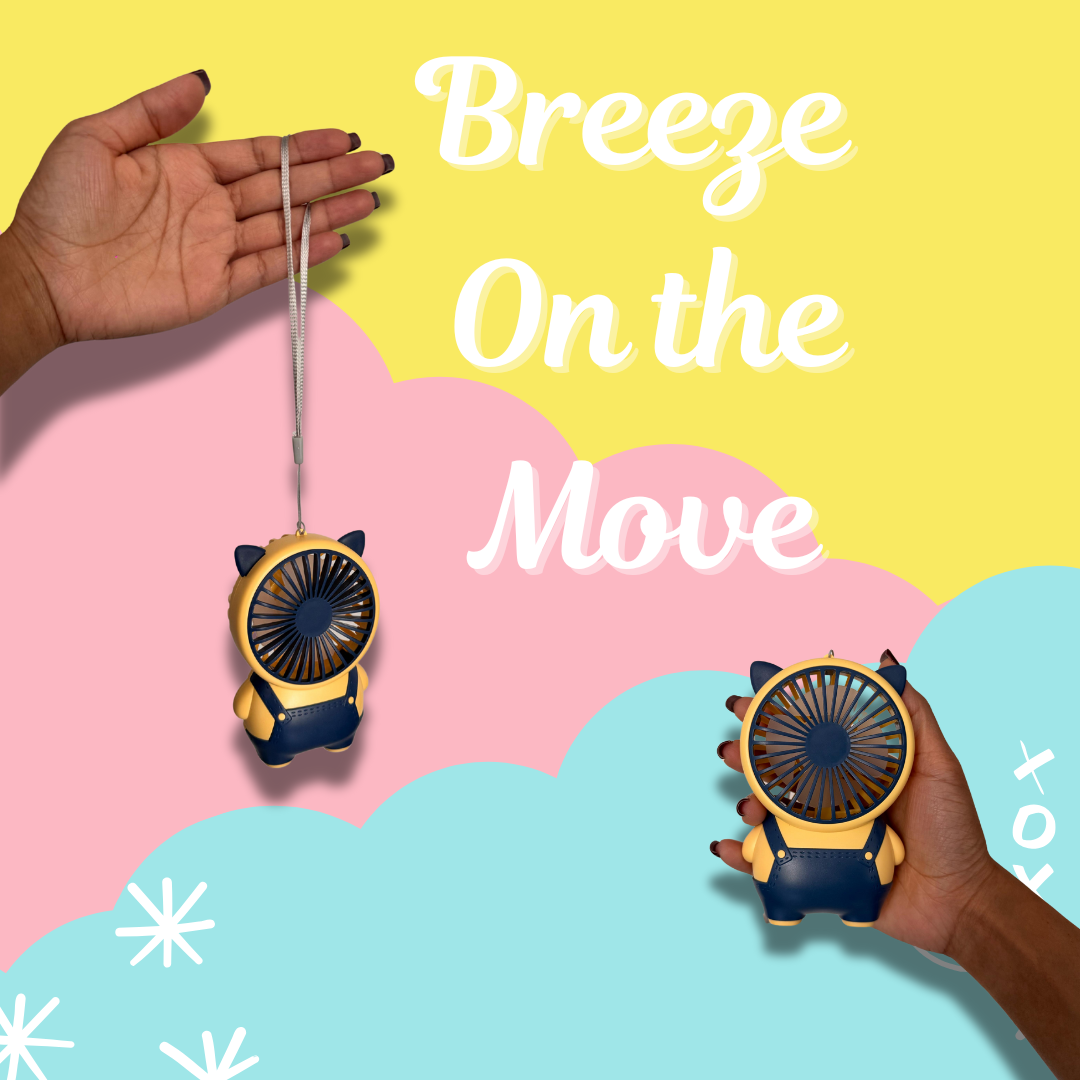 Breezy Bear Mini Fan