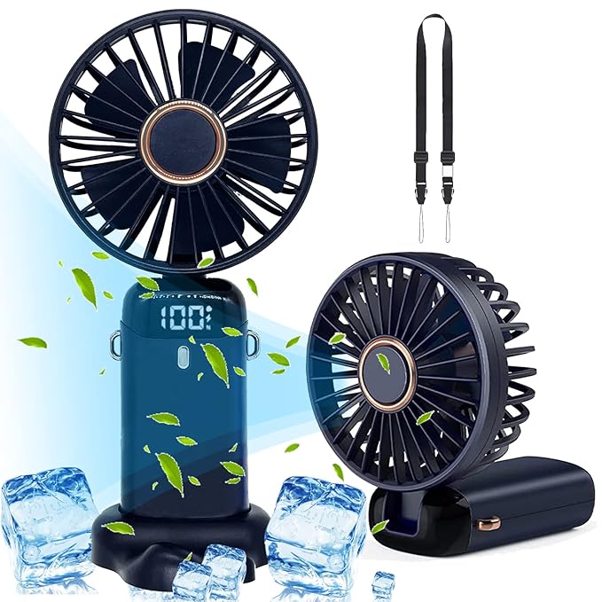 Portable Handheld Display Fan