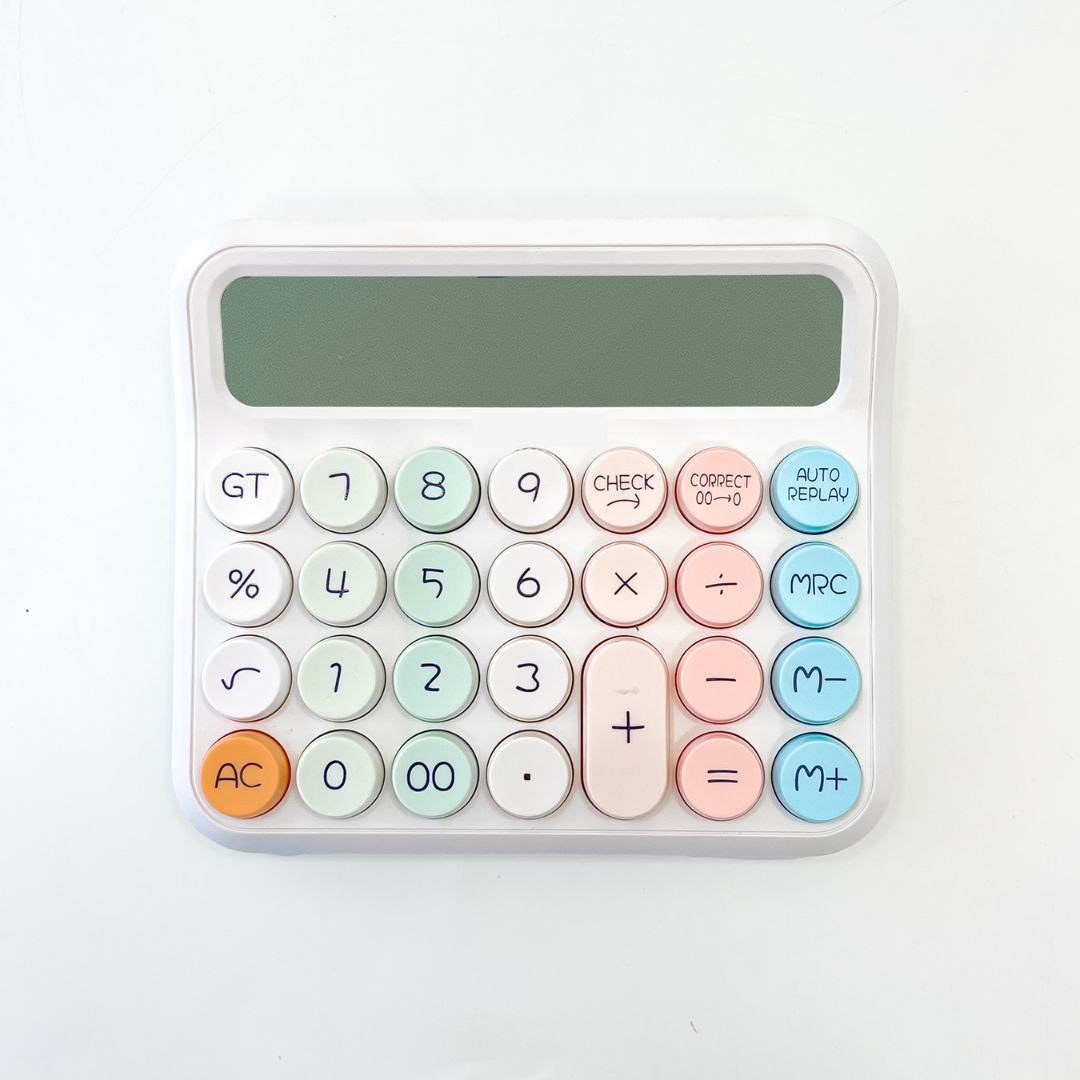 Cute Macaron Calculator 