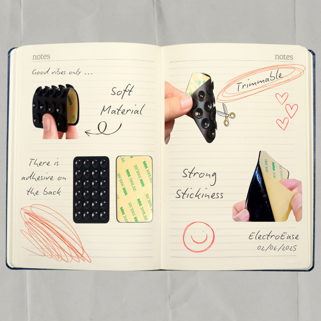 Suction Lock Phone Stickers