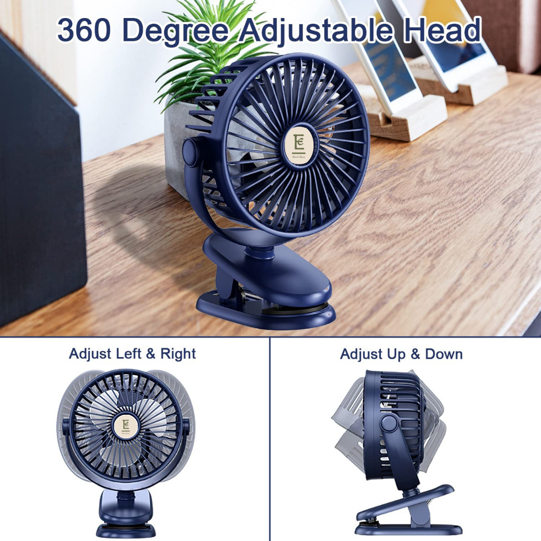 Lighting Clamp Table Fan- Gift Offer