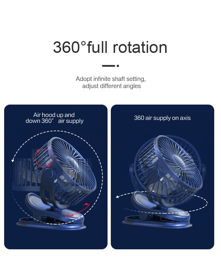 Lighting Clamp Table Fan- Gift Offer