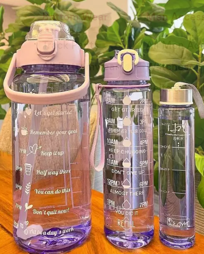 Motivational H2O Timeline Bottles- Gift Offer