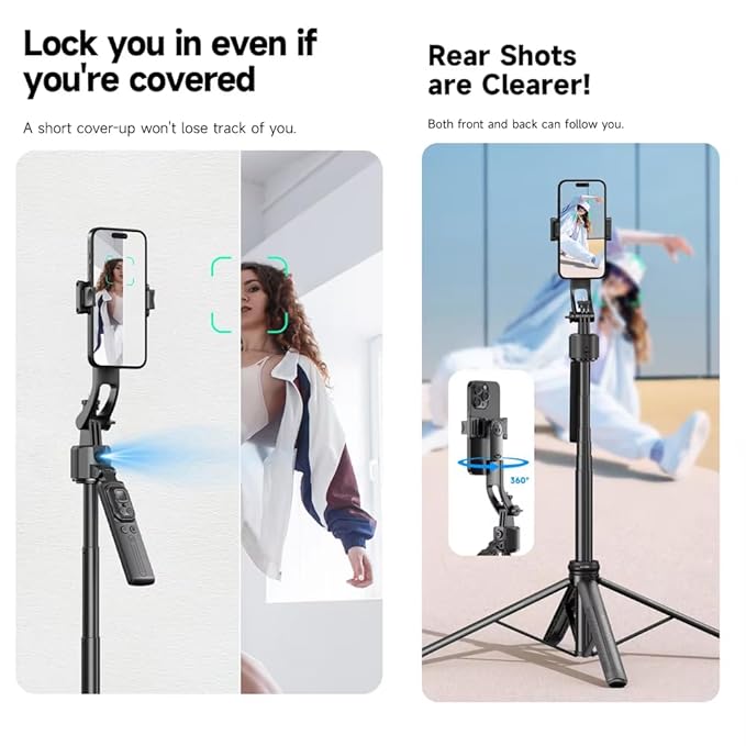 AI Face Tracking Selfie Stick Tripod- Gift Offer