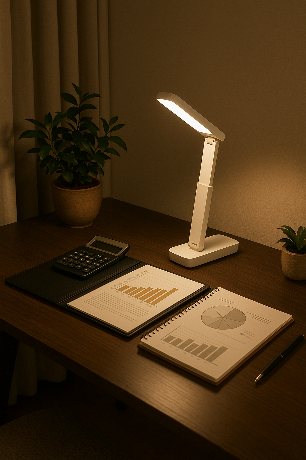 Portable LED Desk Lamp