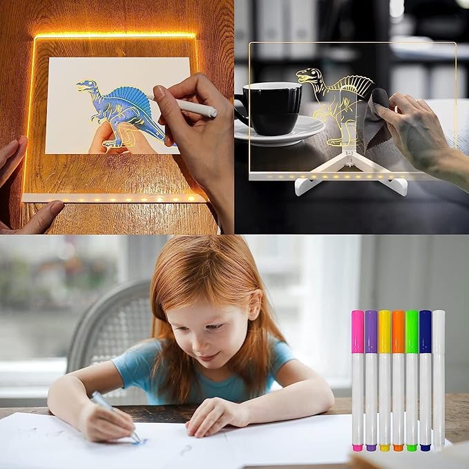 LED Glow-It Note Board