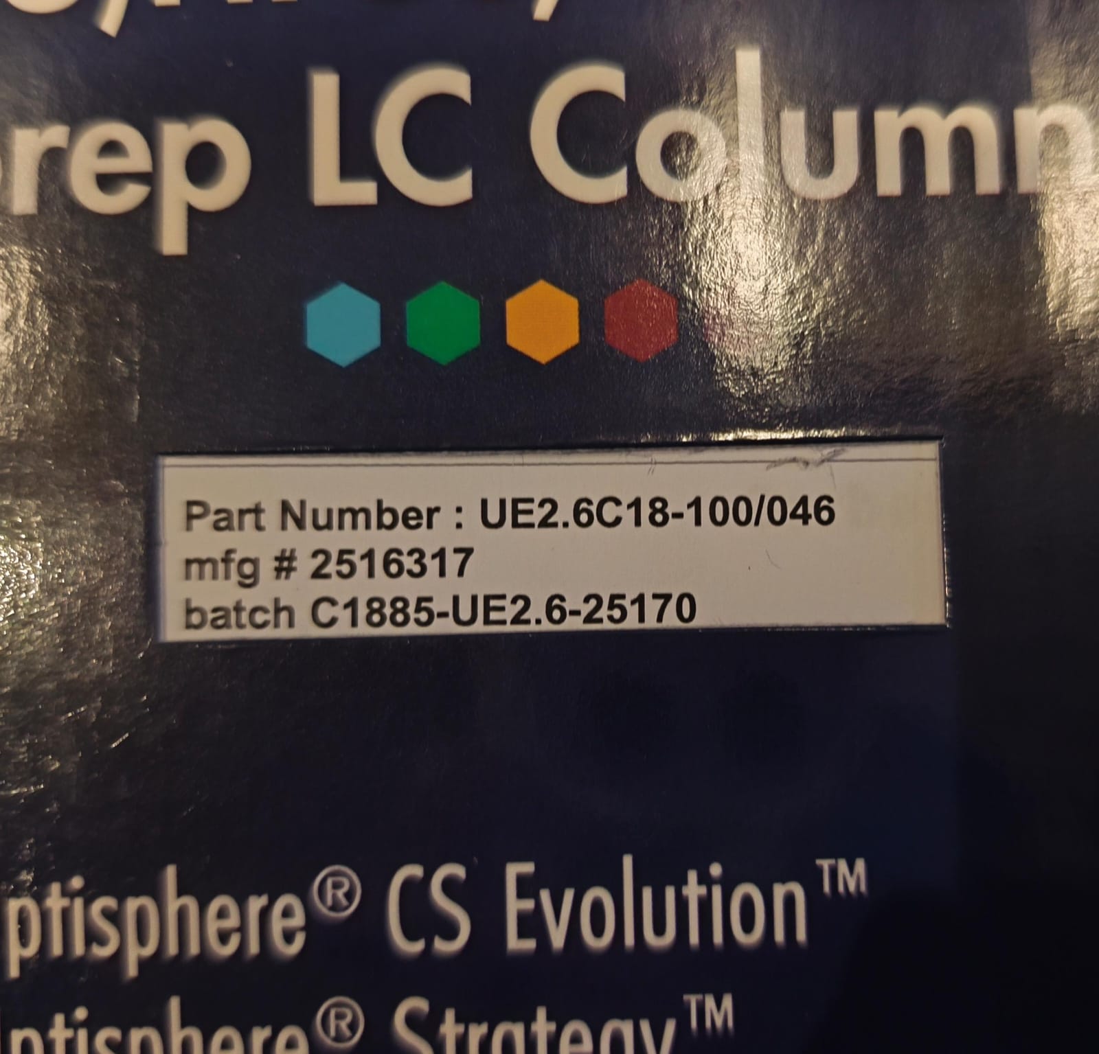 HPLC Columns UE2.6C18 - 100/046