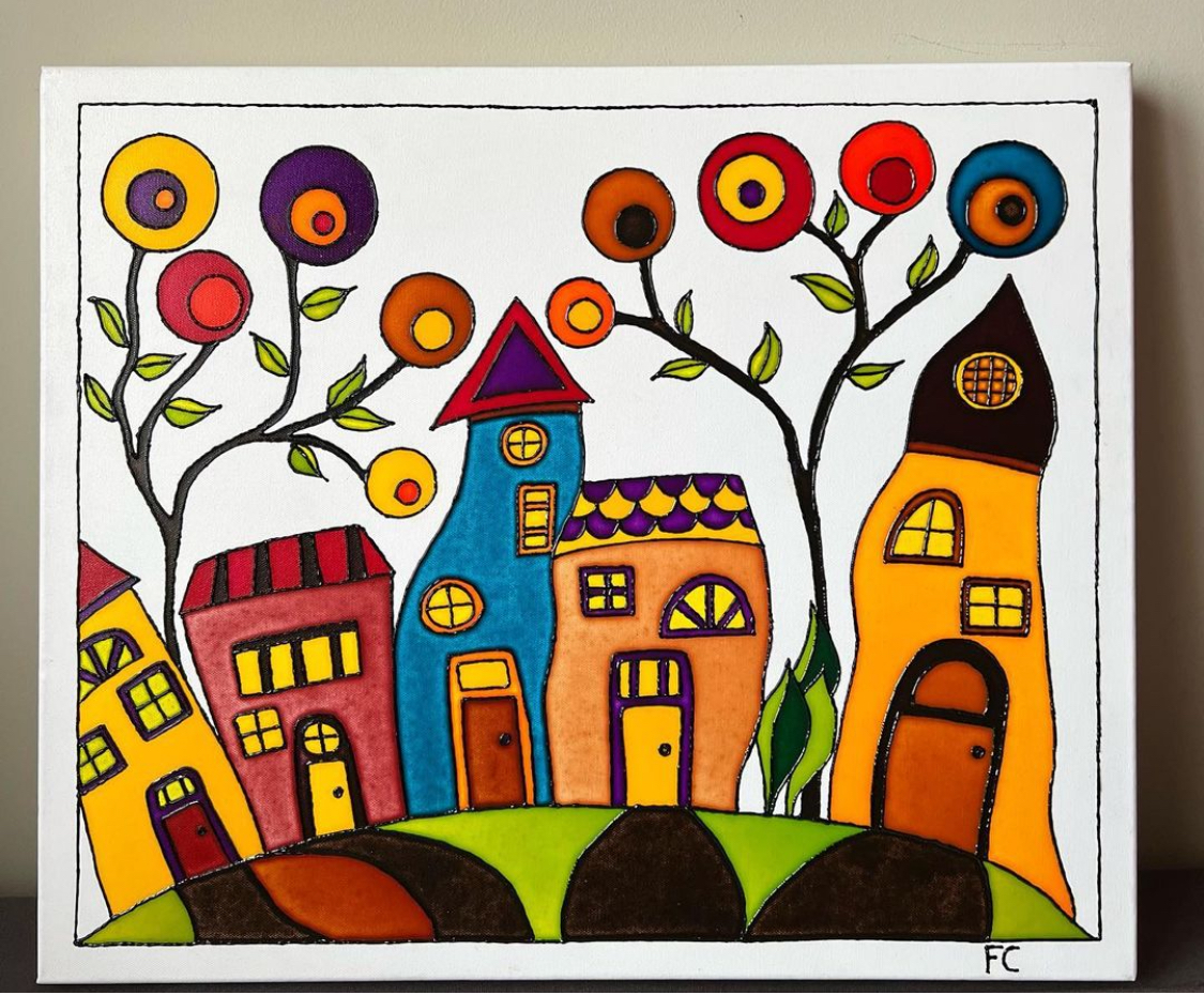 Petites Maisons Colorées