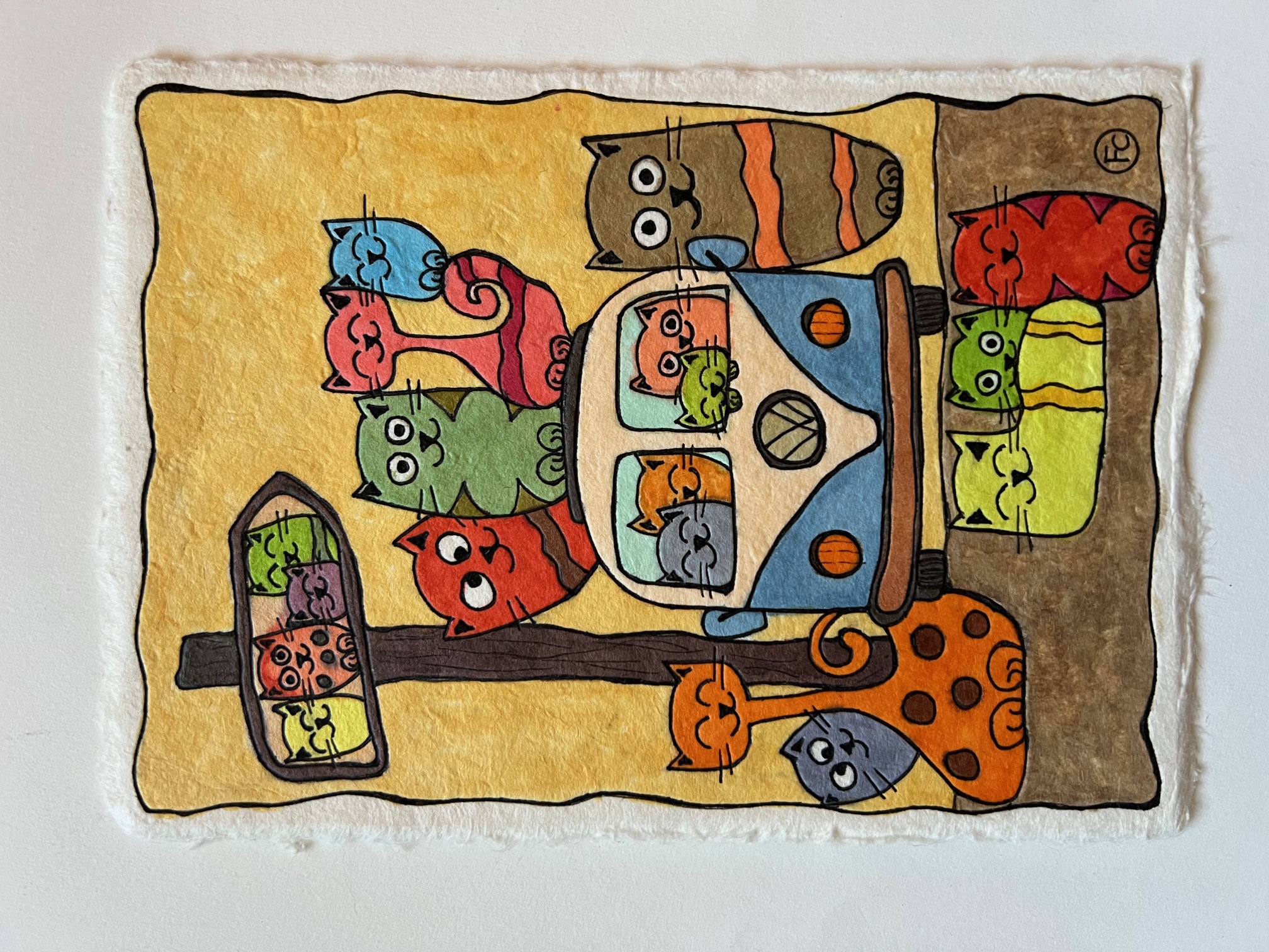 Les Chatons voyageurs