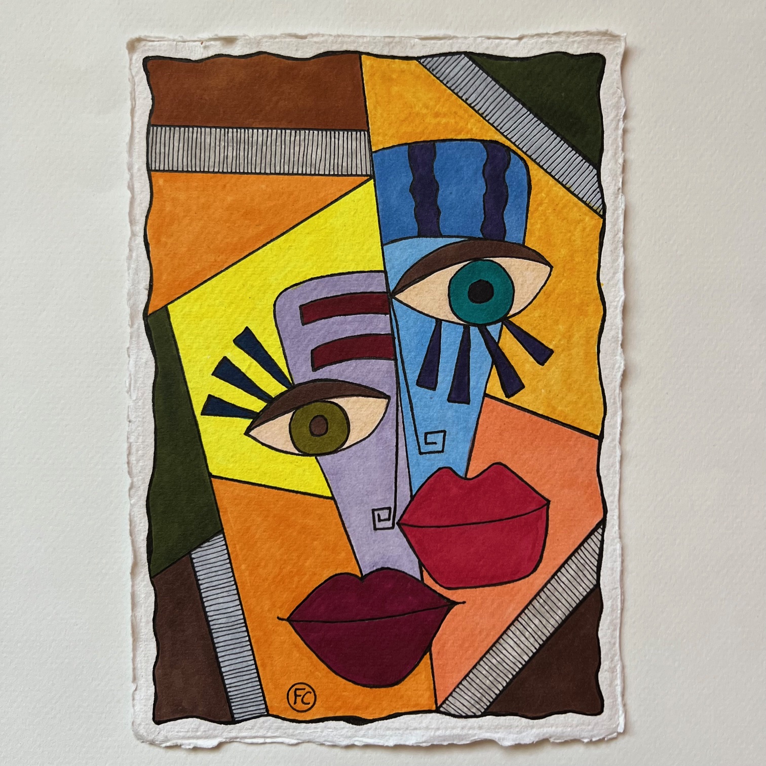 Visages Enigmatiques