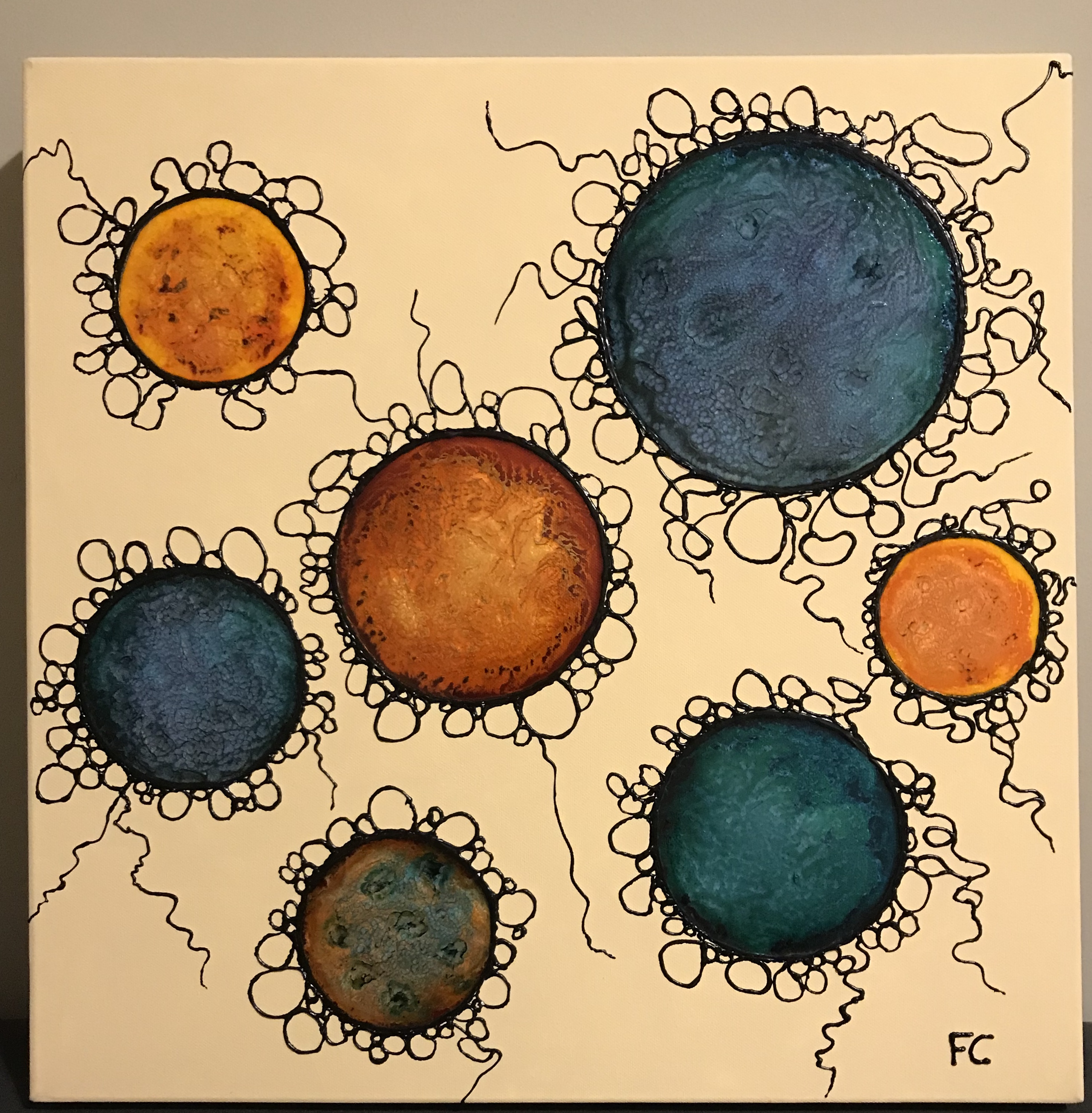 Les ronds en dentelle 