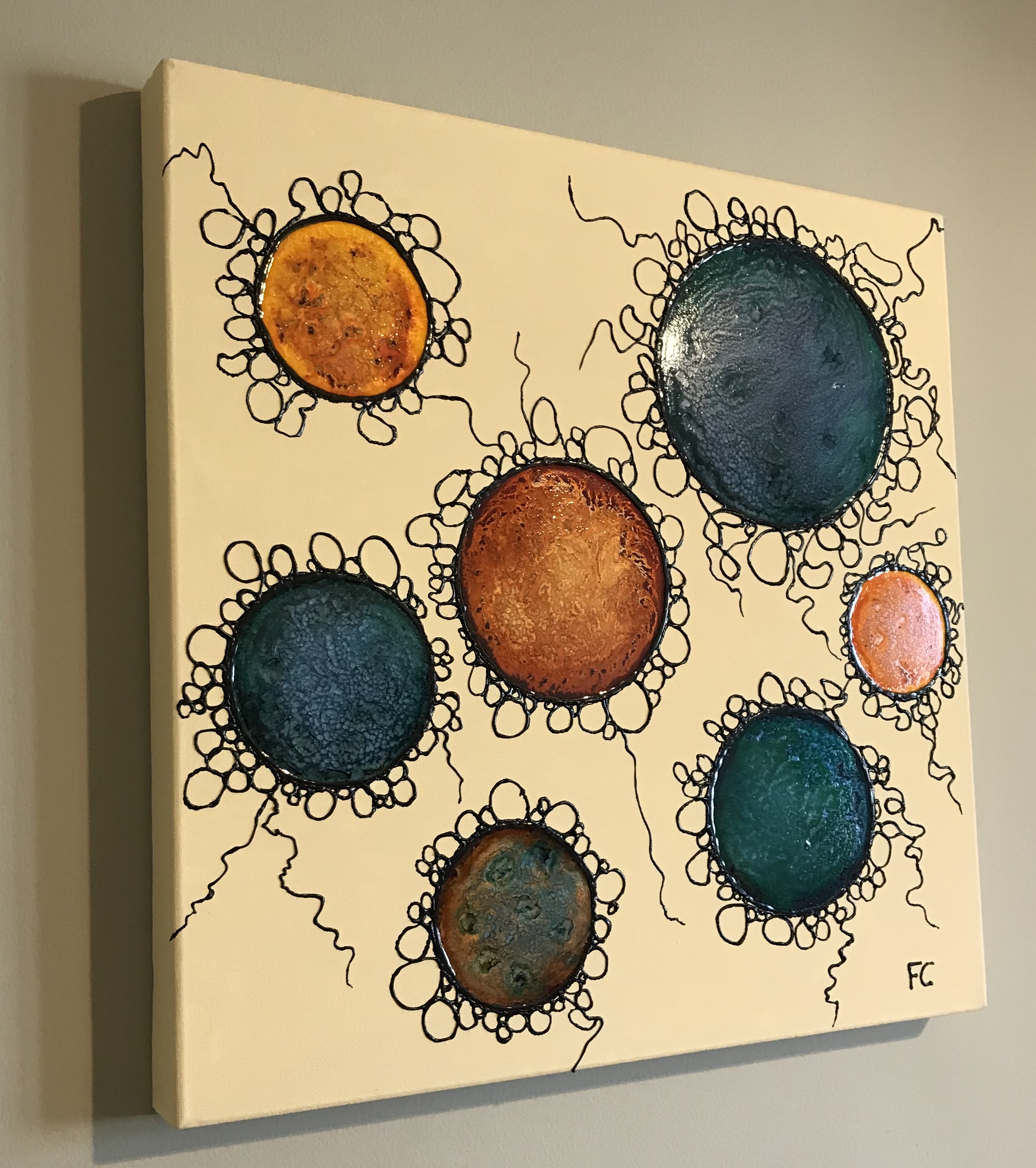 Les ronds en dentelle 