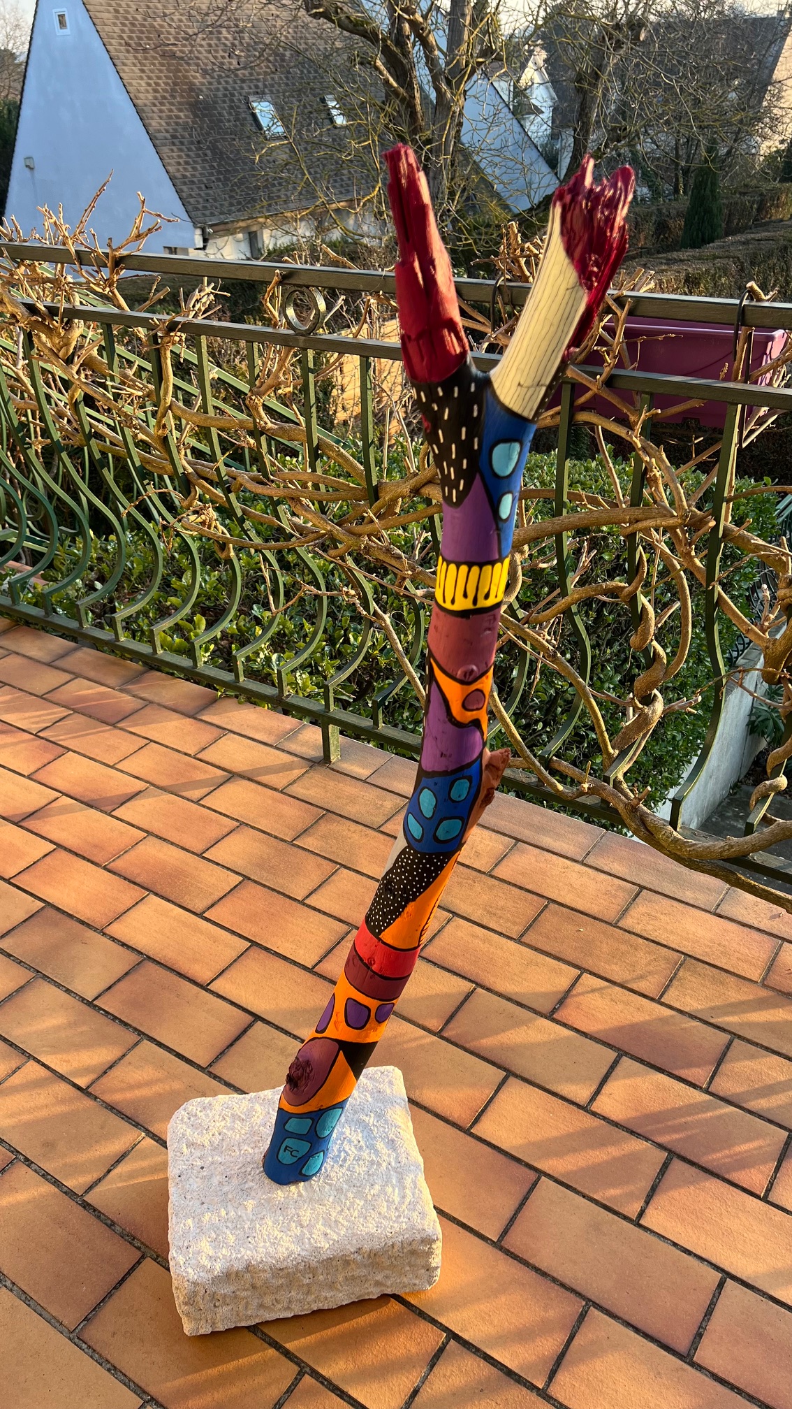 Branche d'arbre personnalisée