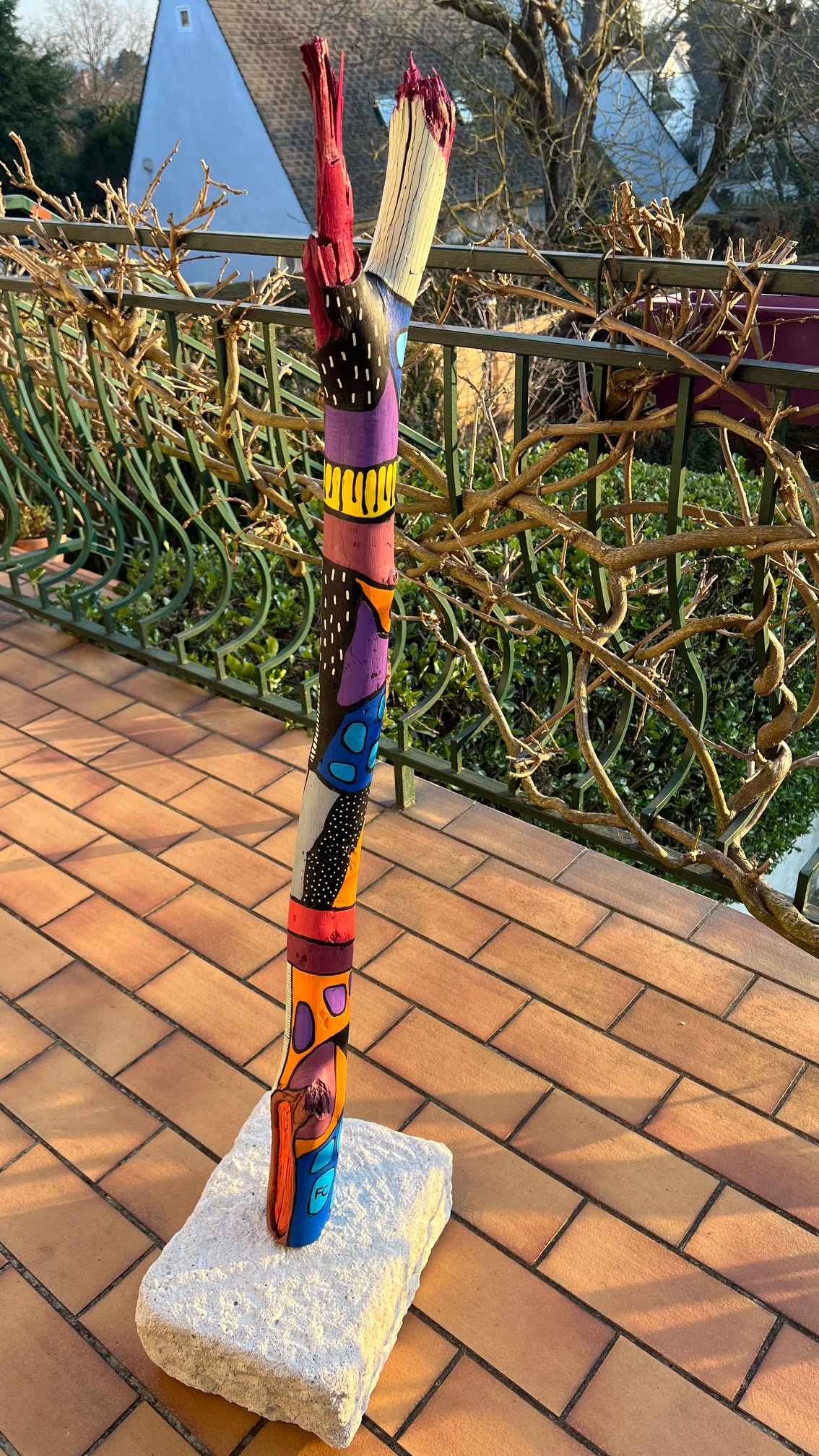 Branche d'arbre personnalisée