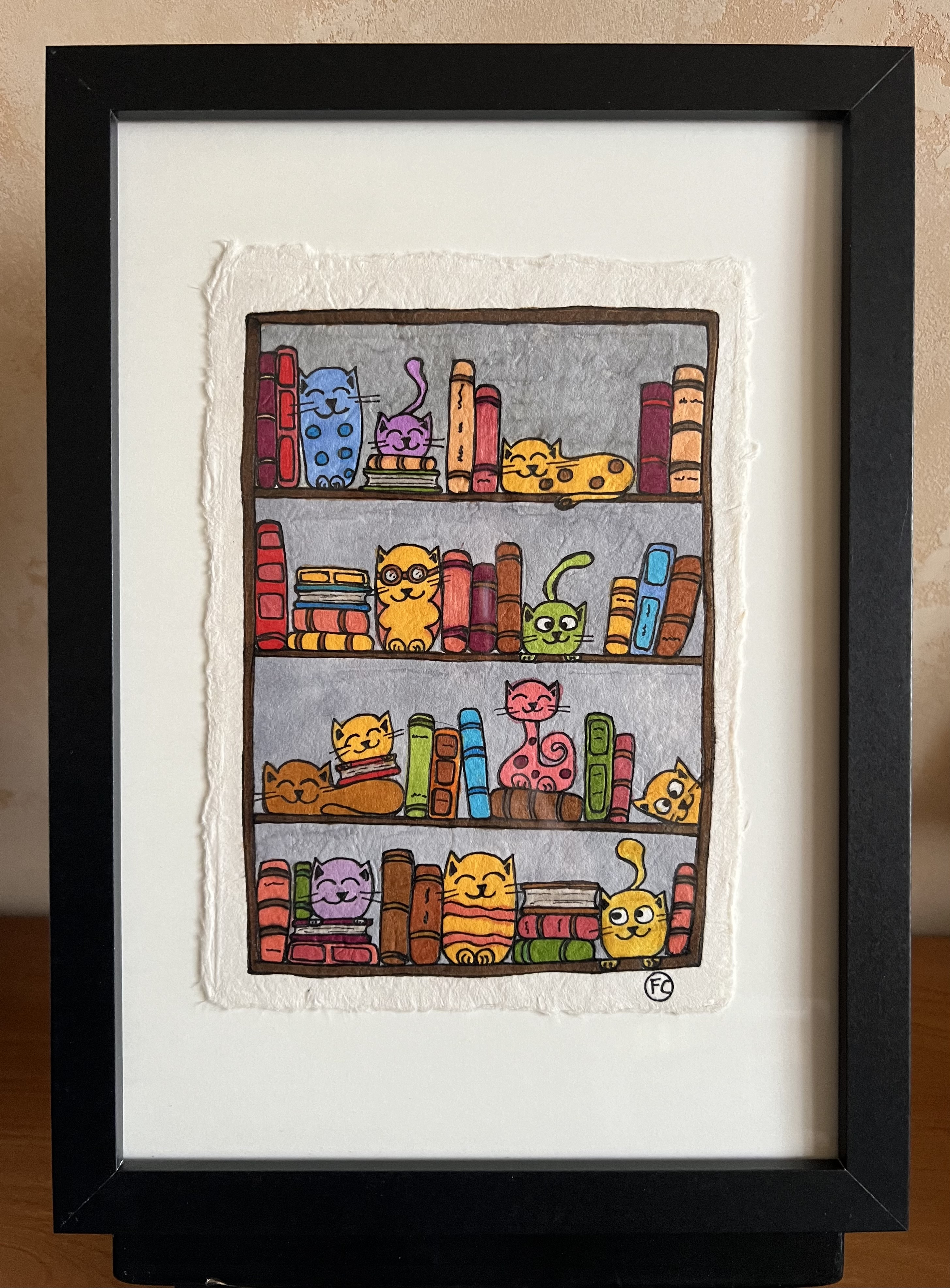 Les chats de bibliothèque