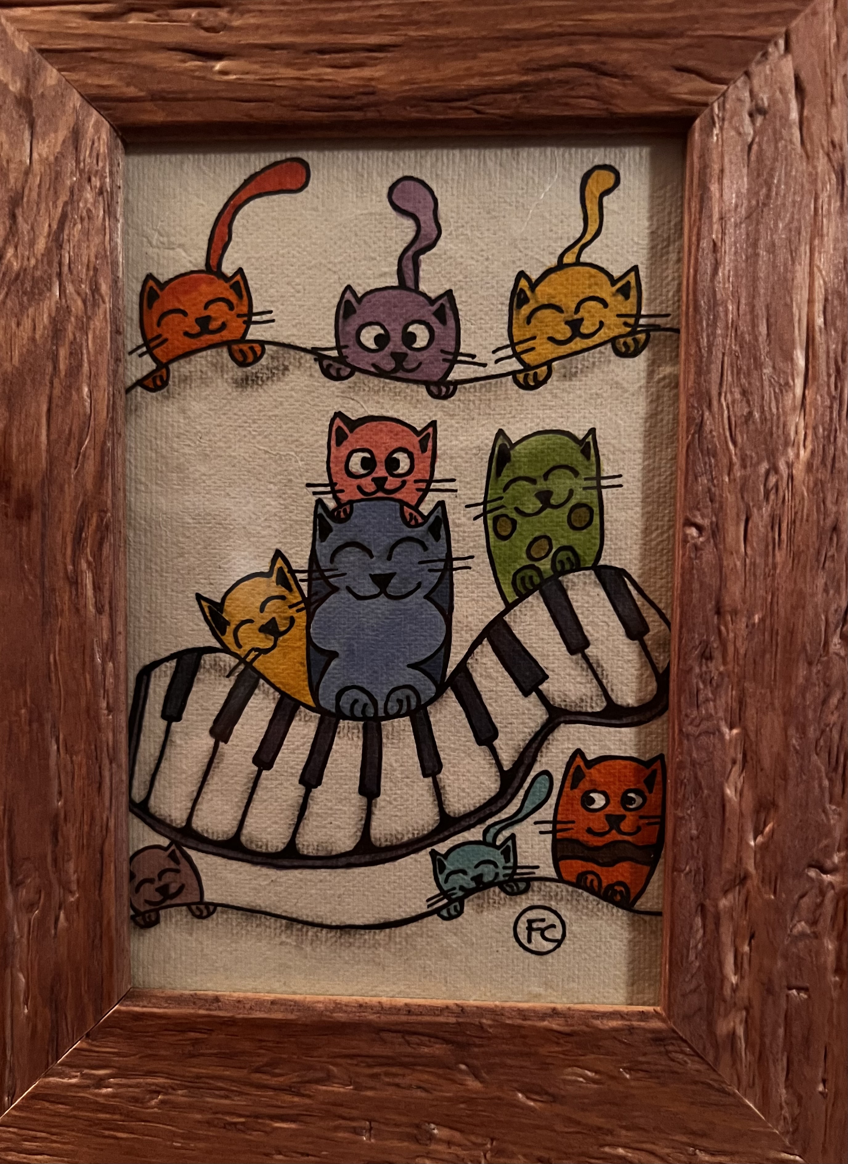 Panouplie de chatons